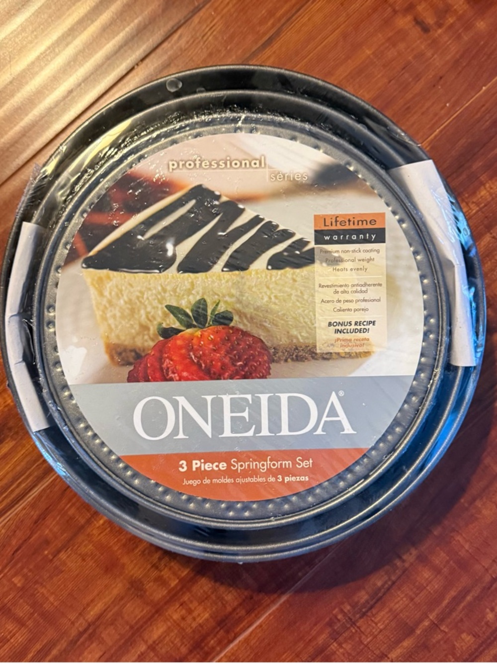 Oneida Professional 3 Piece Springform Set
